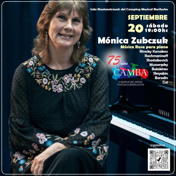 M&oacute;nica Zubczuk - M&uacute;sica rusa para piano