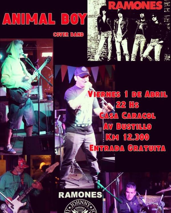 Tributo a los Ramones de la mano de ANIMAL BOY! 