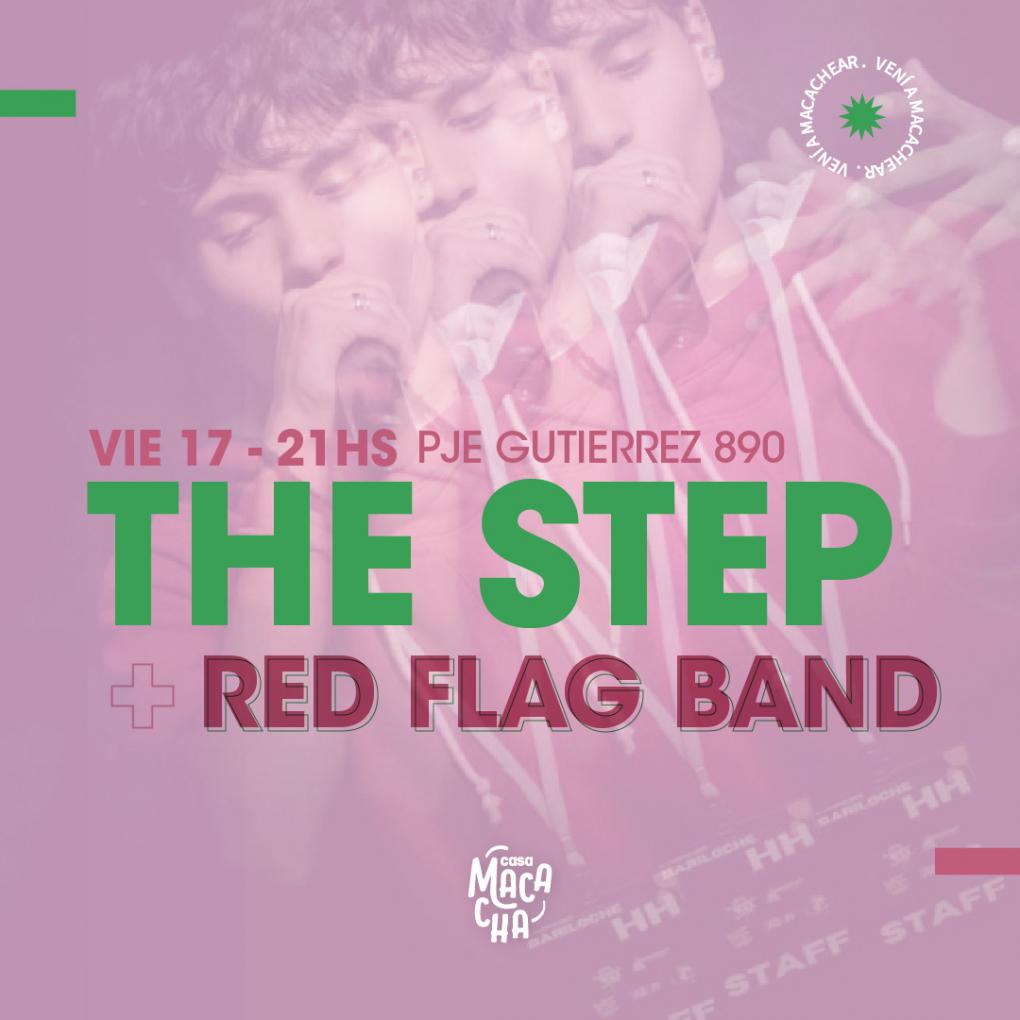  𝗧𝗵𝗲 𝗦𝘁𝗲𝗽 𝗳𝘁. 𝗥𝗲𝗱 𝗳𝗹𝗮𝗴 𝗕𝗮𝗻𝗱