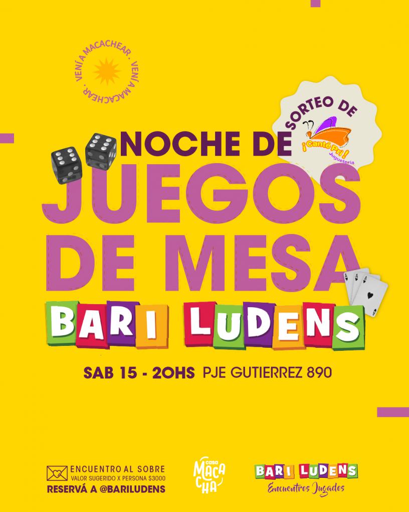 ℕ𝕆ℂℍ𝔼 𝔻𝔼 𝕁𝕌𝔼𝔾𝕆𝕊 - Bariludens