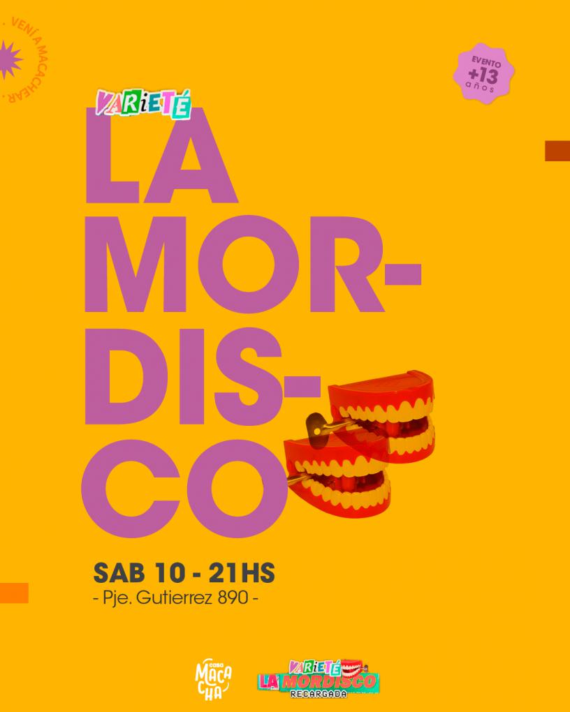 𝗩𝗮𝗿𝗶𝗲𝘁𝗲́ 𝗹𝗮 𝗠𝗼𝗿𝗱𝗶𝘀𝗰𝗼