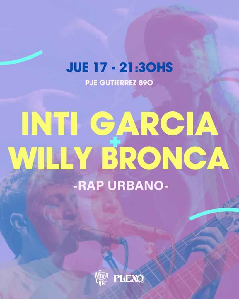 Willy Bronca e Inti Garc&iacute;a