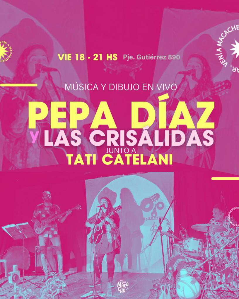 Pepa D&iacute;az + Las Cris&aacute;lidas d&uacute;o