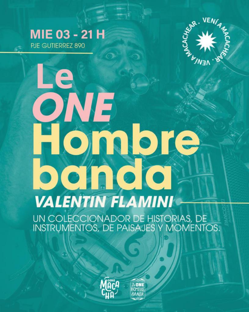  Valent&iacute;n Flamini en Macacha