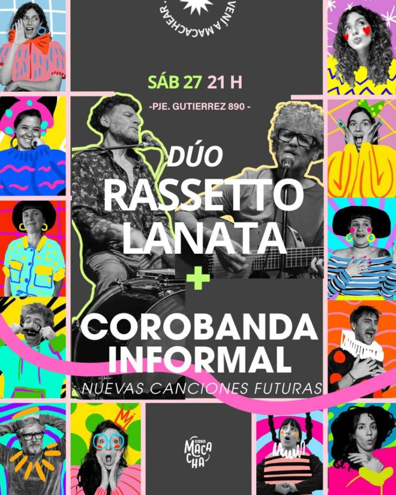 D&uacute;o Rassetto - Lanatta + Corobanda informal