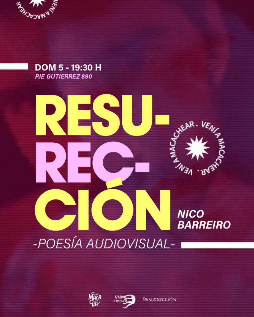 Resurrecci&oacute;n Poes&iacute;a audiovisual