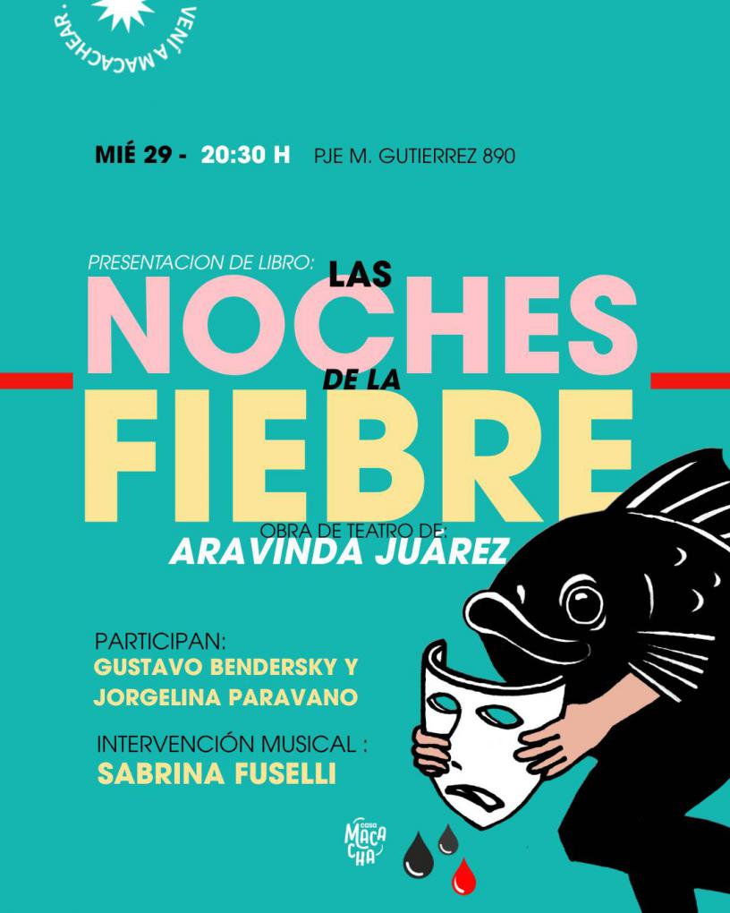 Presentaci&oacute;n del libro "Las Noches de la fiebre"