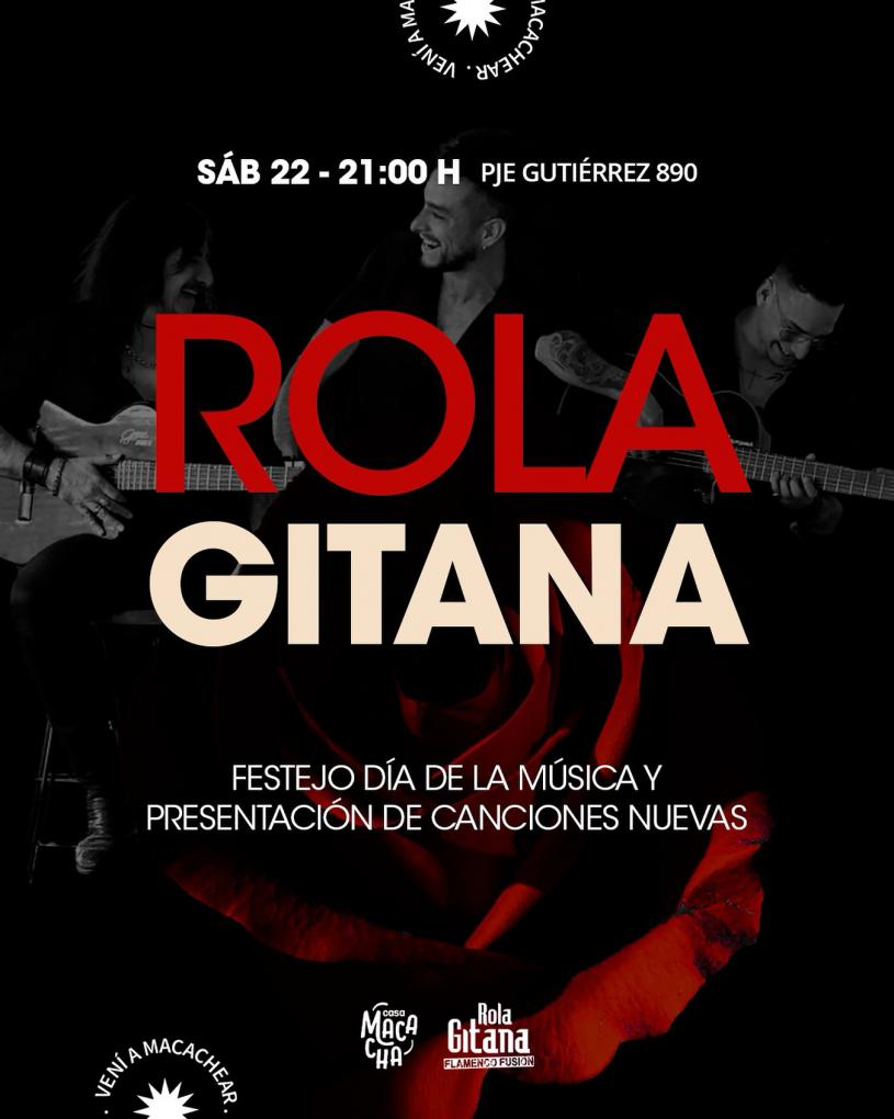 🌹 Rola Gitana en Macacha