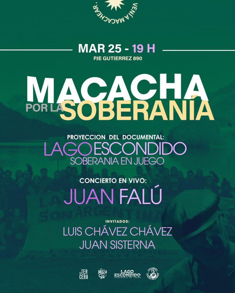 Macacha por la Soberan&iacute;a con Juan Fal&uacute; 🇦🇷