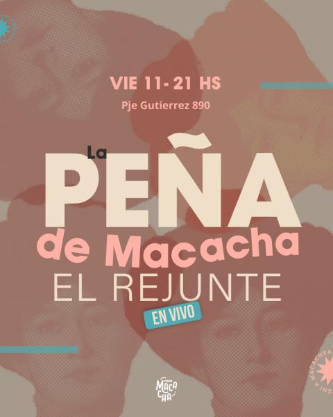La Pe&ntilde;a de Macacha: El Rejunte