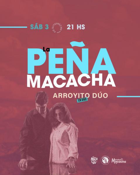 LA PE&Ntilde;A DE MACACHA: Arroyito D&uacute;o