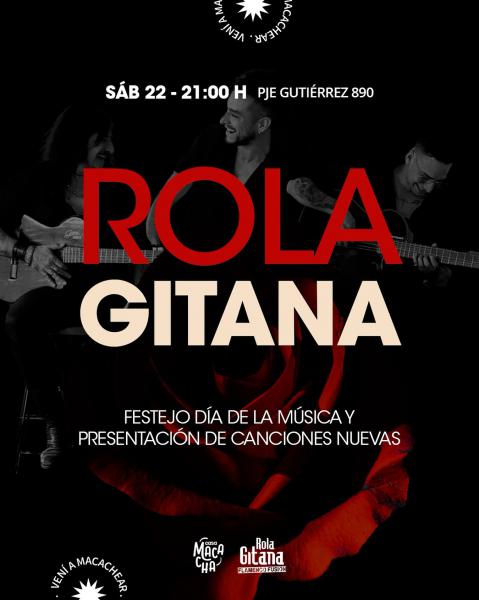 🌹 Rola Gitana en Macacha