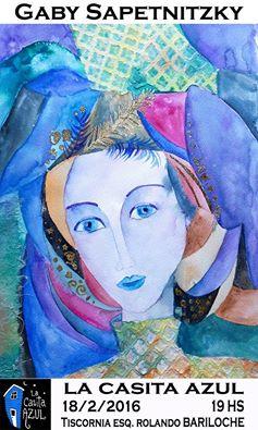 Exposici&oacute;n de Acuarelas de Gaby Sapetnitzky