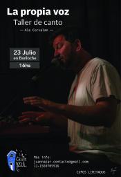 La Propia Voz- Taller de Canto por Ale Corvalan