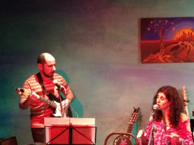 Demián Príncipe y Valeria Giraudo