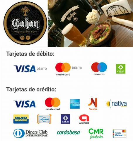 Tarjetas de Débito y Crédito