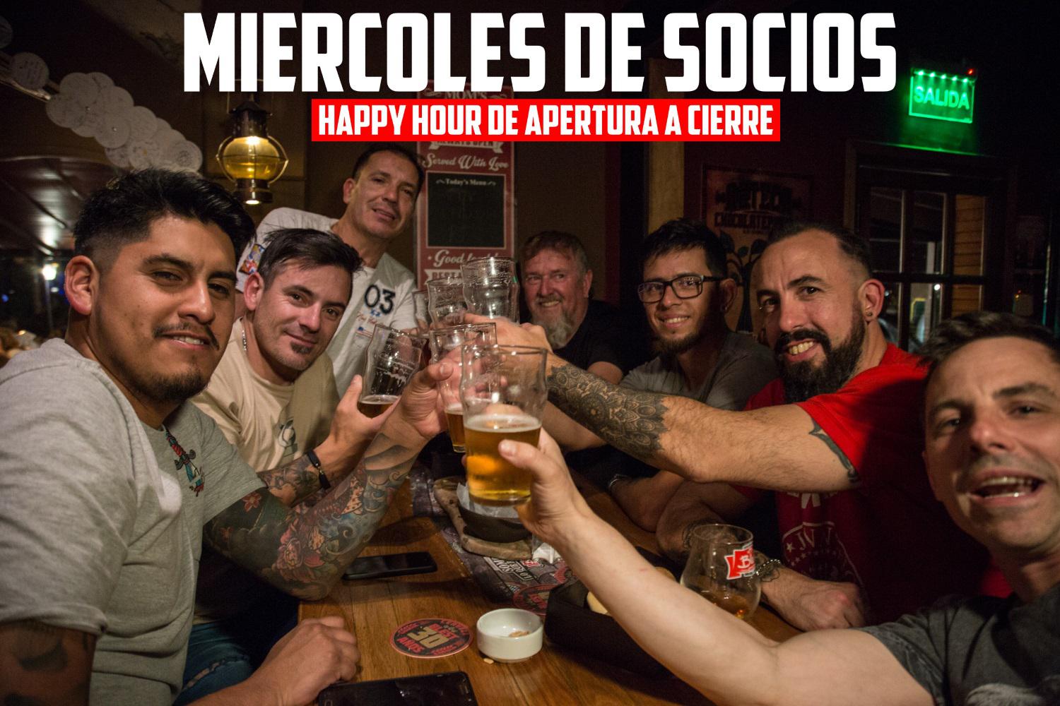 Miércoles de Socios en Club Cervecero Blest Bariloche