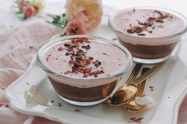 BUDÍN DE CHIA Y CHOCOLATE (VEGANO)