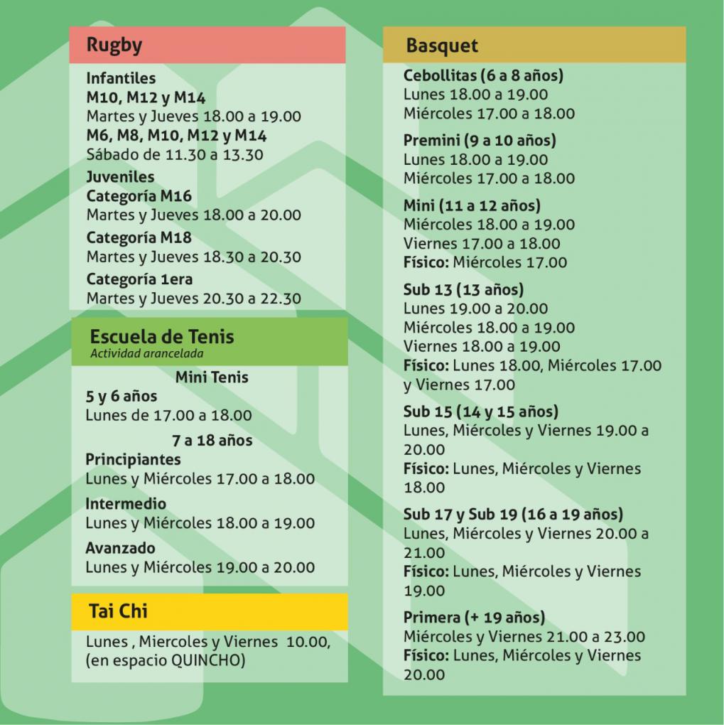 GRILLA DE ACTIVIDADES SEPTIEMBRE 2022