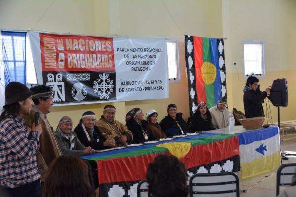 Primer Parlamento de Naciones Originarias reunido en UNCo Bariloche