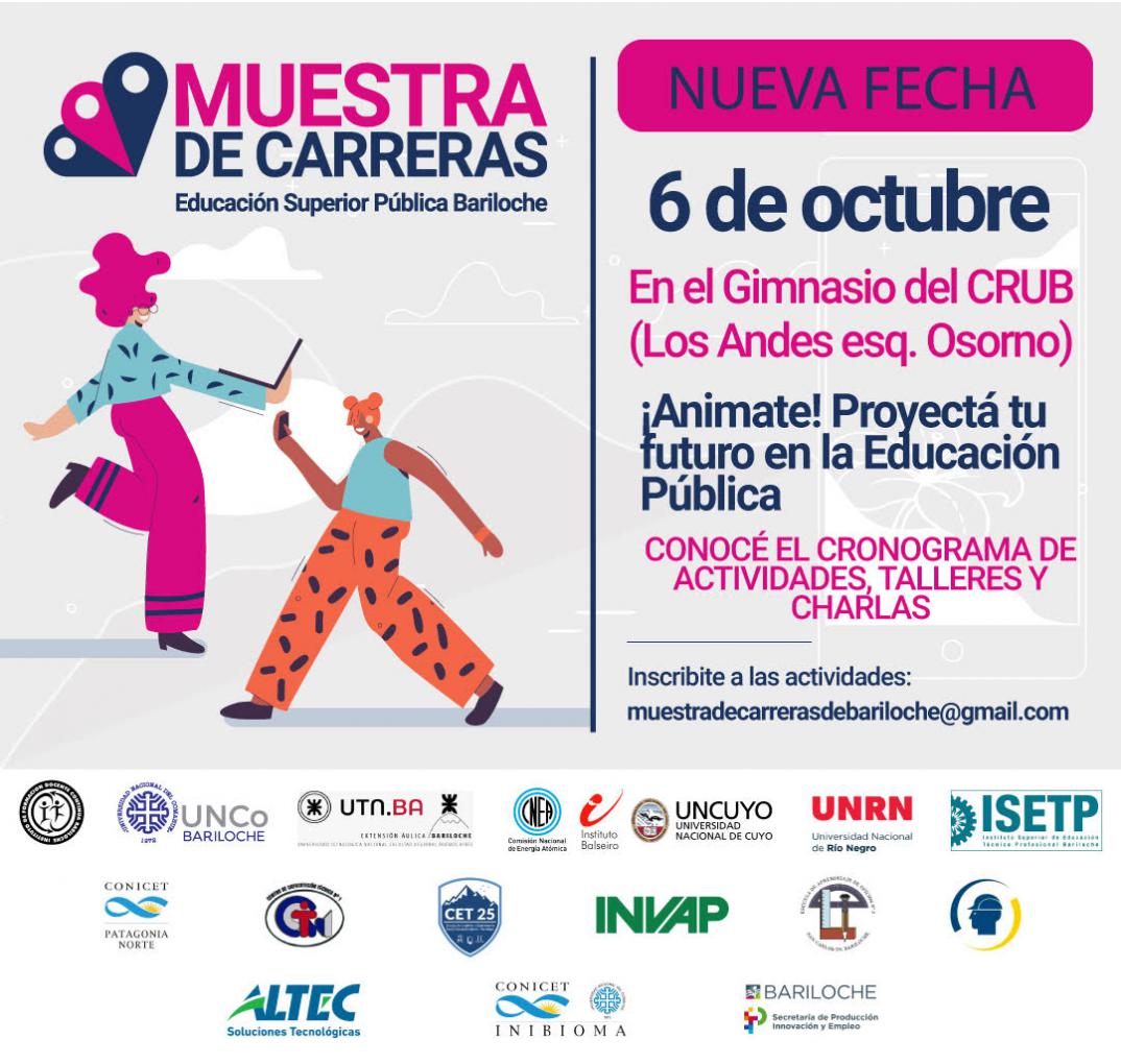 La Muestra de Carreras de Bariloche se reprogram&oacute; para el viernes 6 de octubre