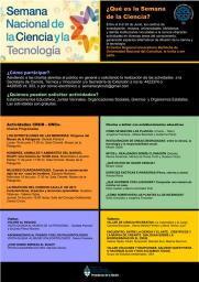  Invitaci&oacute;n Semana de la Ciencia y la Tecnolog&iacute;a