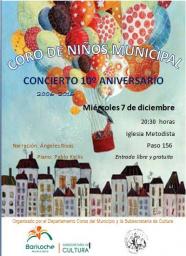 10&deg; ANIVERSARIO CORO DE NI&Ntilde;OS MUNICIPAL