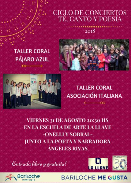 TE, CANTO Y POES&Iacute;A AGOSTO