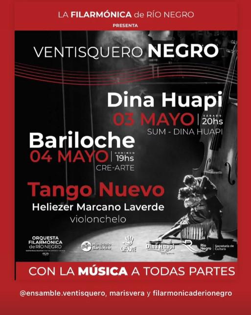  LA FILARM&Oacute;NICA de R&Iacute;O NEGRO PRESENTA VENTISQUERO NEGRO