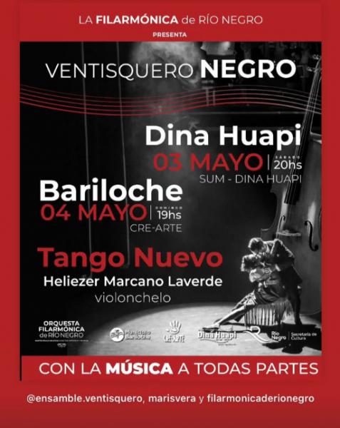  LA FILARM&Oacute;NICA de R&Iacute;O NEGRO PRESENTA VENTISQUERO NEGRO