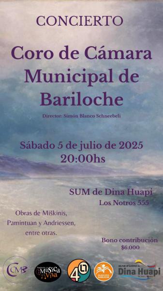 Coro de C&aacute;mara Municipal de Bariloche