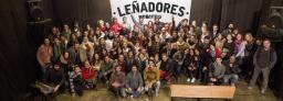 La serie web barilochense Leñadores fue estrenada a sala llena en Capital Federal