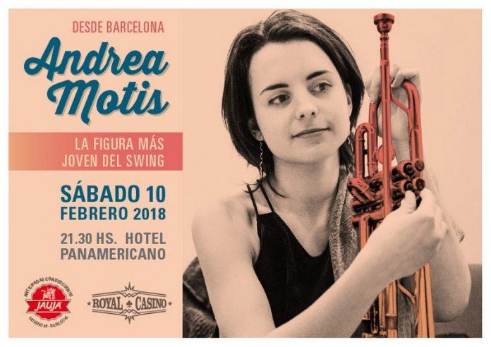 Se presentará en Bariloche un gran talento del jazz, Andrea Motis