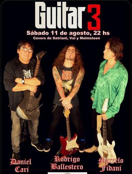 Cuenta regresiva para la presentaci&oacute;n de Guitar 3