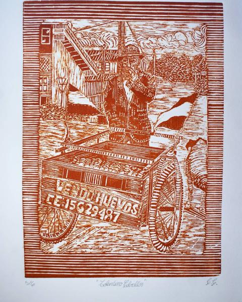 Muestra de grabados en la Torre del Reloj en el Centro Cívico