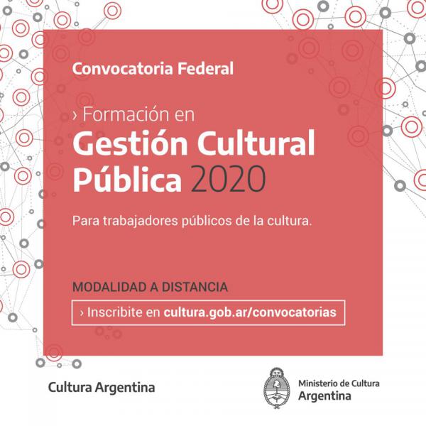 Atención, gestores/as culturales de todo el país!