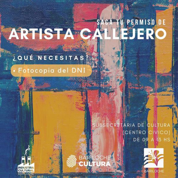  🔉 Saca tu permiso de Artista Callejero‼️