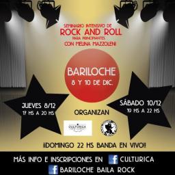 Hoy seminario intensivo para bailar rock y cierre con banda en vivo para practicar. Abierto al pùblico.