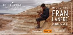 Fran Lanfre en su cumpleaños.