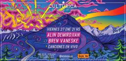 Alin Dermirjian y Bren Veneske con sus canciones en vivo