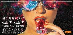 Hoy Viernes Cumbia Santafesina para bailar con Amor Amor en Bariloche
