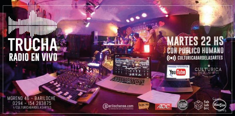 TRUCHA - Radio en vivo con público humano
