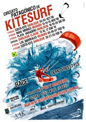 1º fecha Campeonato Patag&oacute;nico de Kitesurf 
