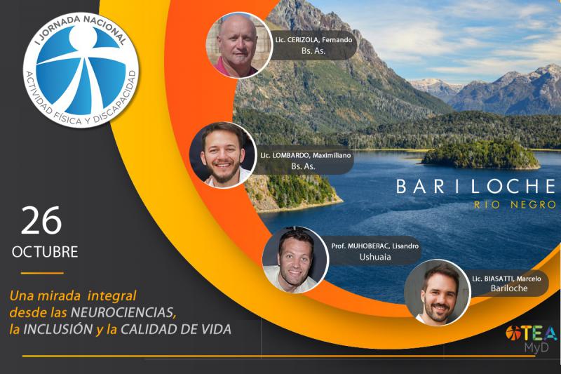 Bariloche ser&aacute; sede de la 1&ordm; Jornada Nacional de Actividad F&iacute;sica y Discapacidad
