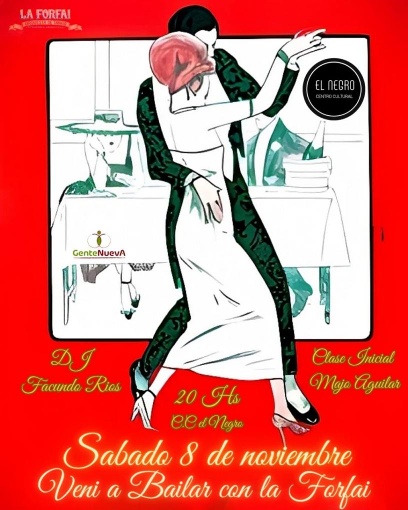 💃✨ &iexcl;La Forfai Orquesta de Tango en el Centro Cultural El Negro!💃✨
