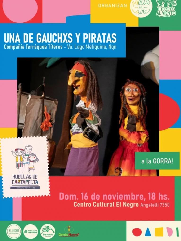 🌈🦋💫Festival de titeres Huellas de Cartapesta🌈🦋💫