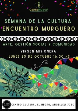 ✨ Semana de la Cultura en el Negro- Día Lunes 20 de octubre ✨