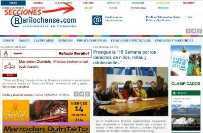 Naveg&aacute; por SECCIONES