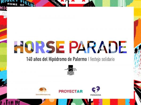 Emilia Farrarons Fenoglio artista invitada al evento solidario Horse Parade  140 a&ntilde;os del Hip&oacute;dromo de Palermo