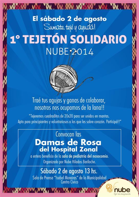 Sorteos y novedades para el primer Tejet&oacute;n solidario organizado por las Damas de Rosa